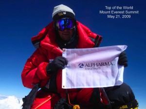 Alpharma on top of the world titled