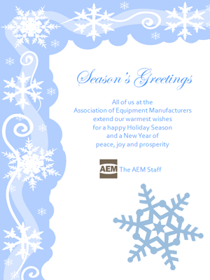 AEM Holiday Greeting