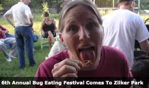 Bug Eating Festival