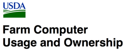 USDA Farm Computer Usage and Ownership