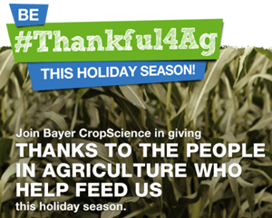 Bayer Be Thankful for Ag