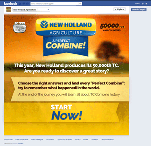 New Holland Combine FB App