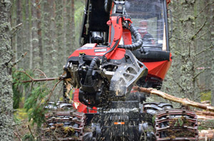 Komatsu Tree Harvester