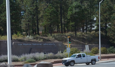 Los Alamos National Laboratory Sign