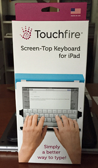 Touchfire Keyboard for iPad