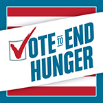 Vote to End Hunger Logo