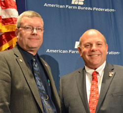 AFBF VP Scott VanderWal and President Zippy Duvall