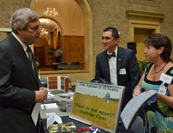 USDA Secy Vilsack learns about biobased artificial grass