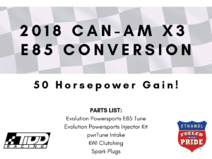 Can-Am E85 Conversion Chart