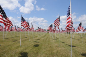 Buffalo Chip Campground Wall of Honor for Vietnam Veterans who died or where left behind.